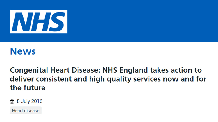 The NHS England Congenital Cardiac Review report