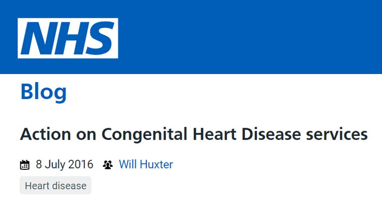 Answers from NHS England re Restructure of Congenital Cardiac Services