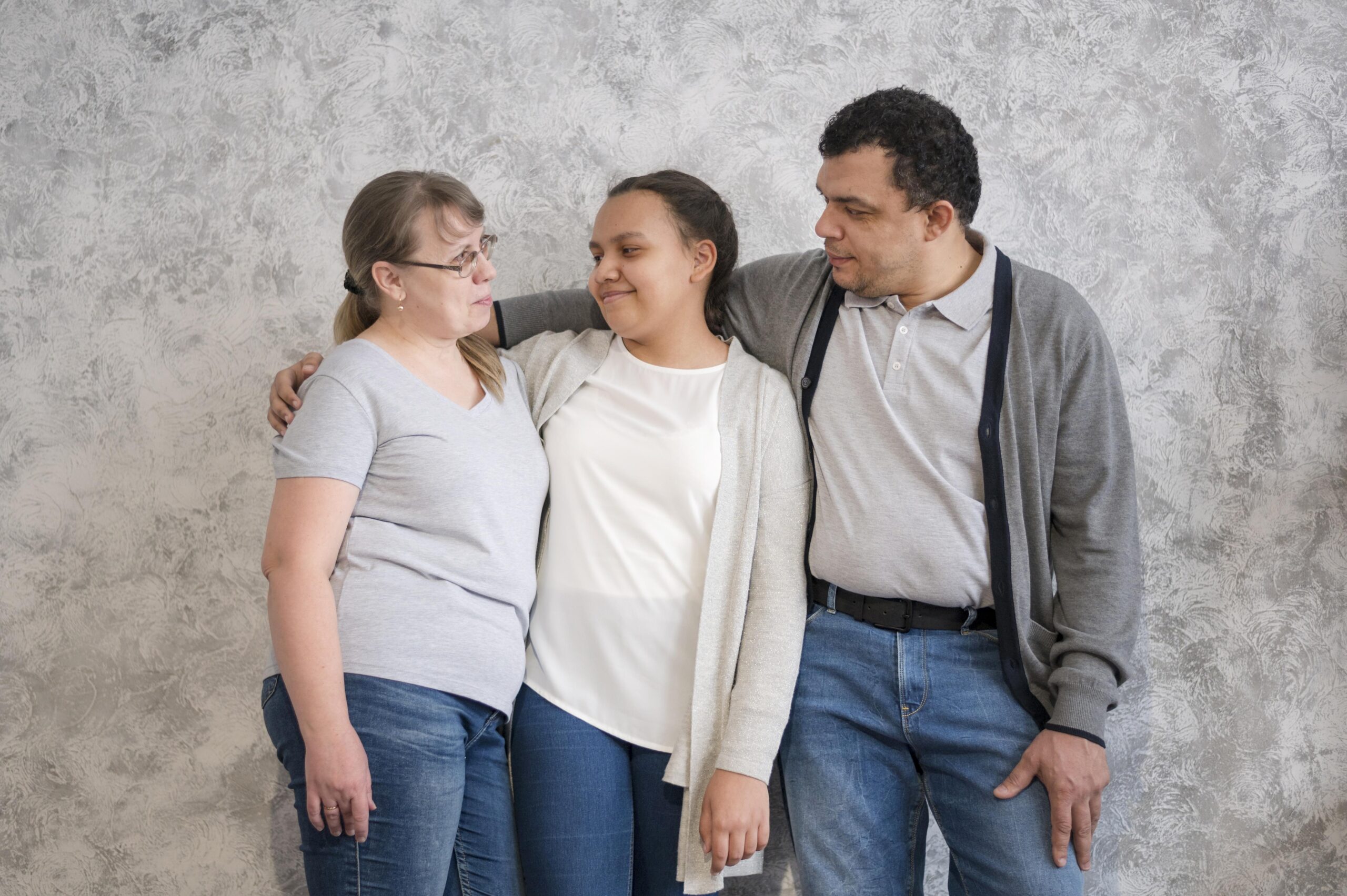 family-looking-each-other