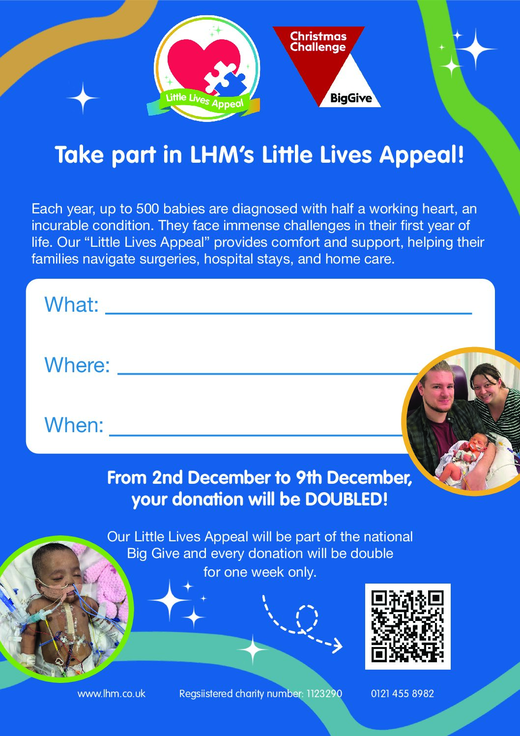 LLA fundraising poster - 2025